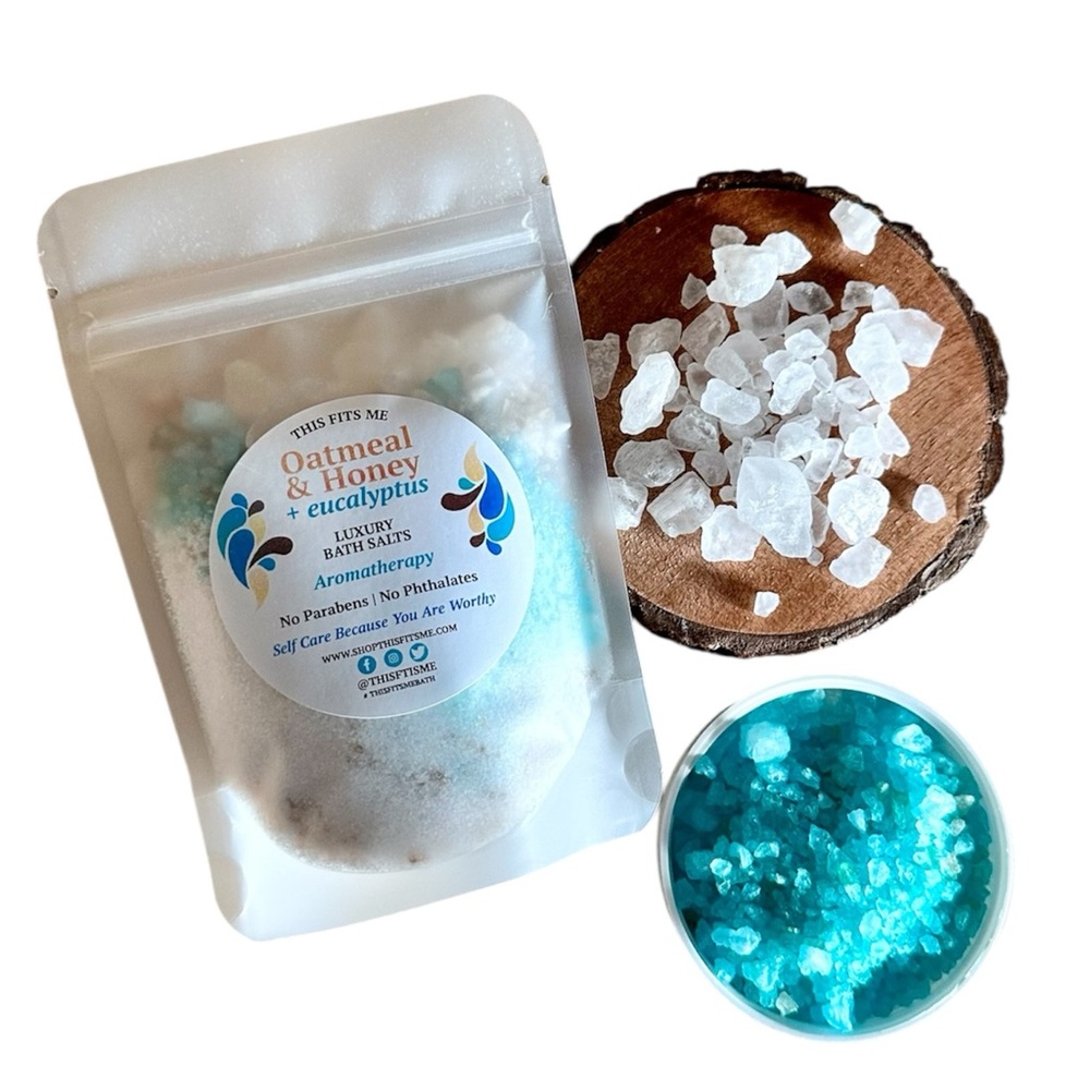 This Fits Me Oatmeal & Honey Eucalyptus Luxury Aromatherapy Bath Soak 6.5 oz